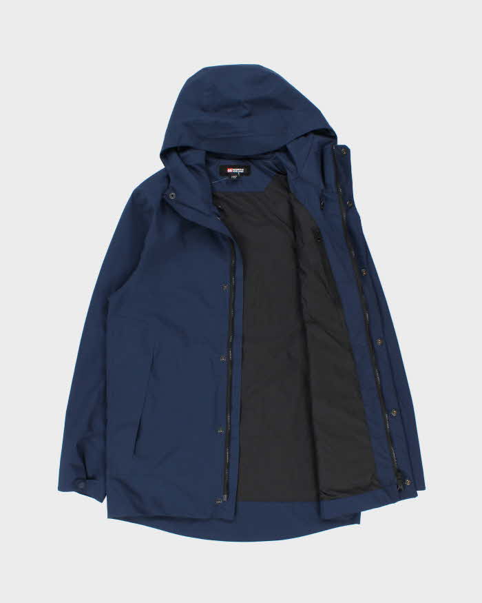 66North Vidley Gore-Tex Navy Embroidered Mountaineering Jacket - M