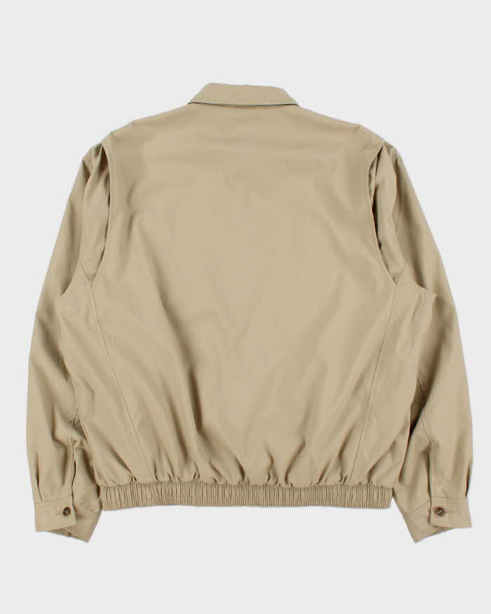 Vintage Y2K 00s Polo Ralph Lauren Bi-Swing Soft Shell Water-Repellent Harrington Jacket - L