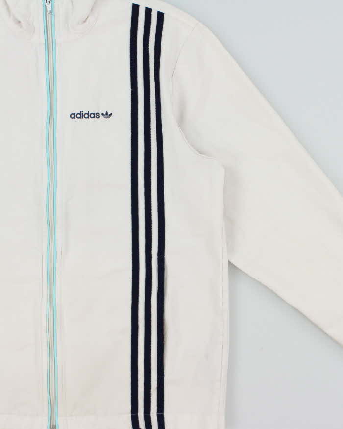 Vintage Y2K 00s Adidas Originals Embroidered Lightweight Canvas Twill Jacket - XS