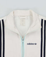 Vintage Y2K 00s Adidas Originals Embroidered Lightweight Canvas Twill Jacket - XS