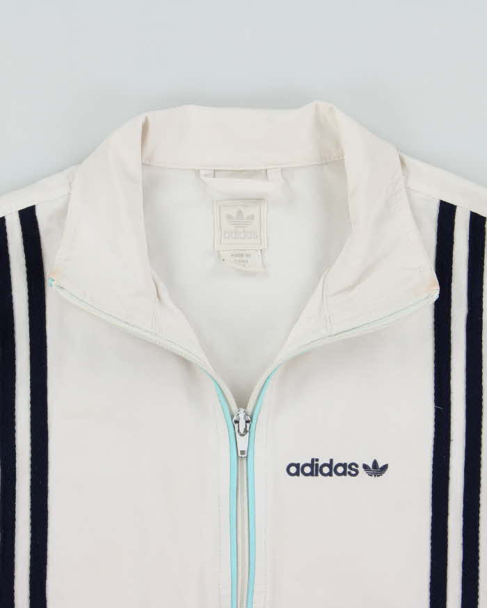 Vintage Y2K 00s Adidas Originals Embroidered Lightweight Canvas Twill Jacket - XS