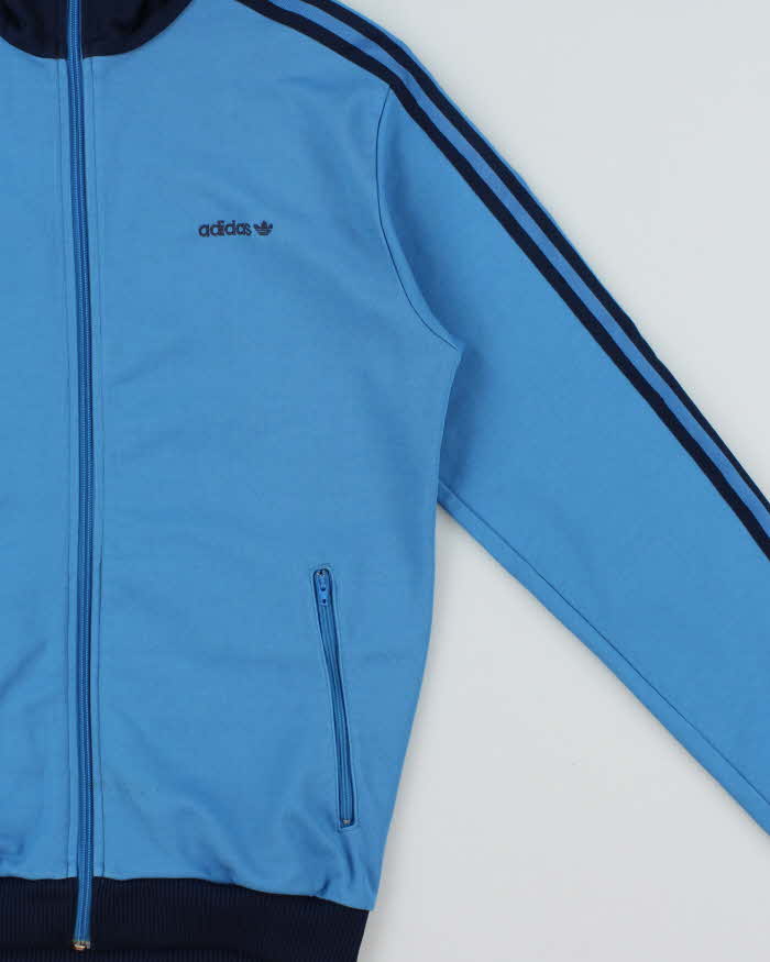 Vintage Y2K 00s Adidas Originals Embroidered Two-Tone Track Jacket - L