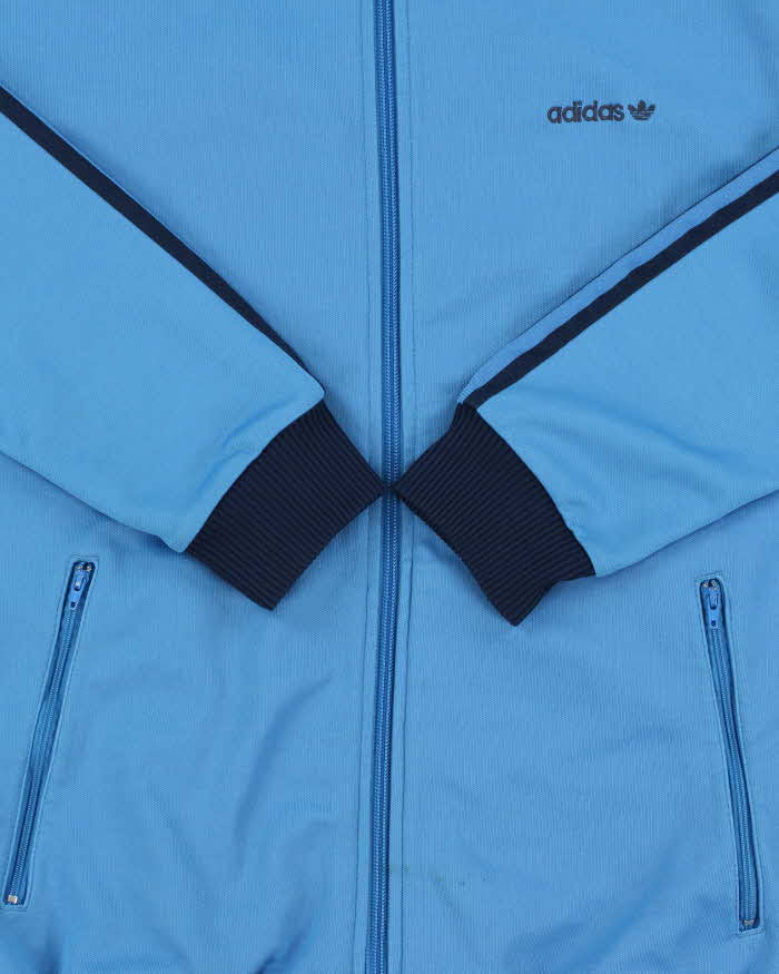 Vintage Y2K 00s Adidas Originals Embroidered Two-Tone Track Jacket - L