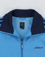 Vintage Y2K 00s Adidas Originals Embroidered Two-Tone Track Jacket - L