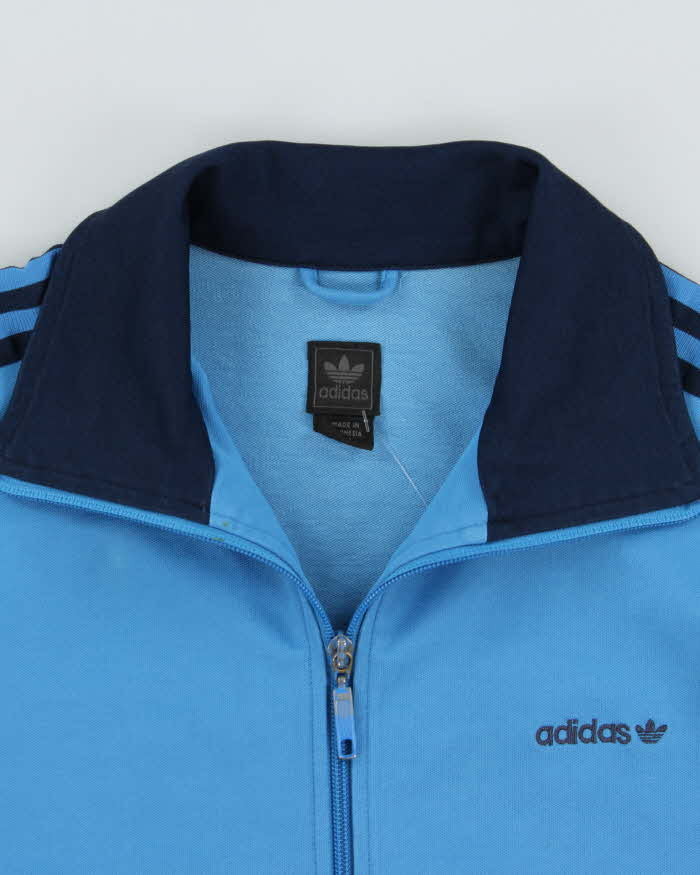 Vintage Y2K 00s Adidas Originals Embroidered Two-Tone Track Jacket - L