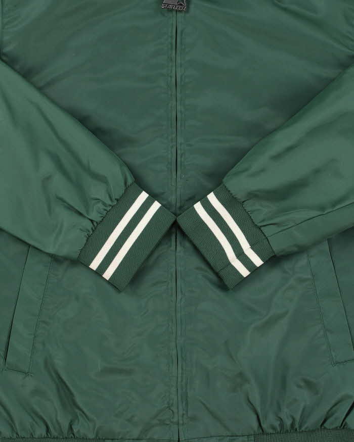Vintage Starter Black Label Classic Shell Varsity Bomber Jacket - XS