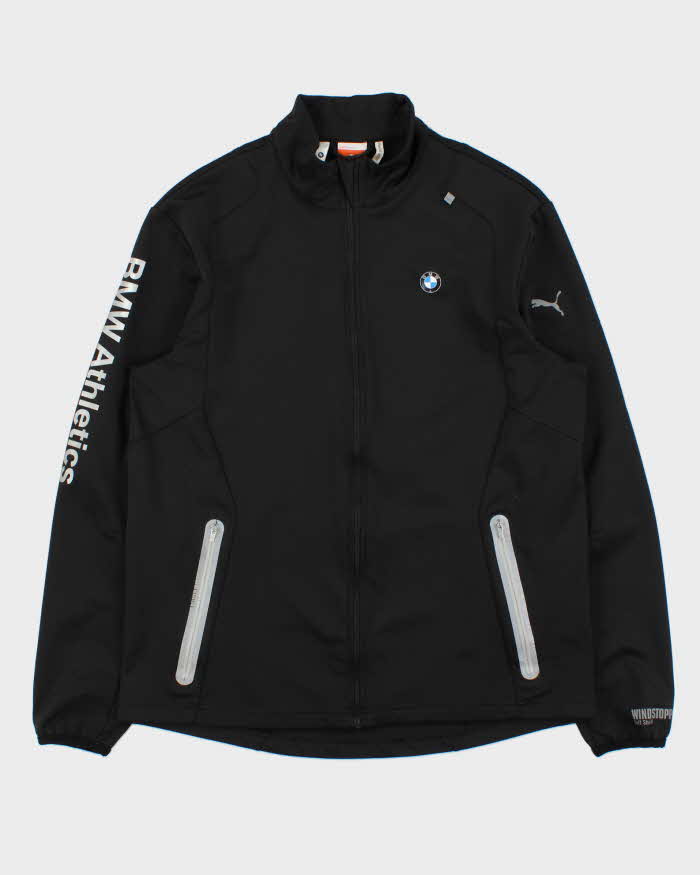 Vintage Puma x BMW Ath. 3M Soft Shell Windbreaker Track Jacket - L