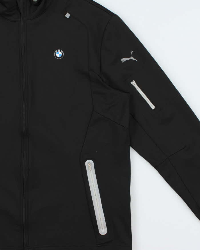 Vintage Puma x BMW Ath. 3M Soft Shell Windbreaker Track Jacket - L