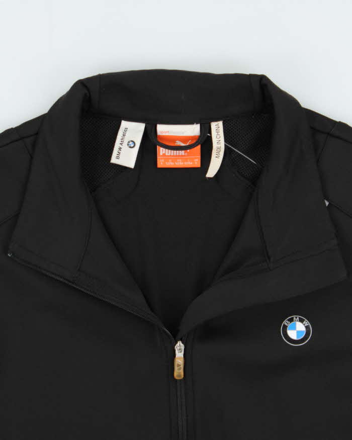 Vintage Puma x BMW Ath. 3M Soft Shell Windbreaker Track Jacket - L