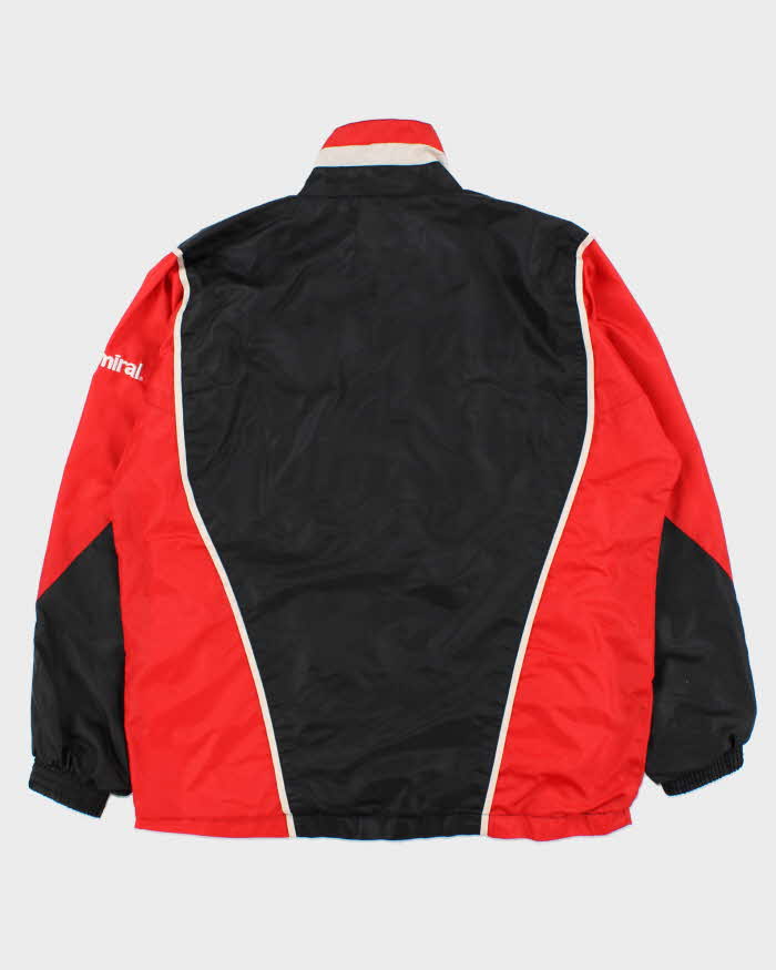 Vintage 1990s Admiral Embroidered Mesh Lined Windbreaker Jacket - M