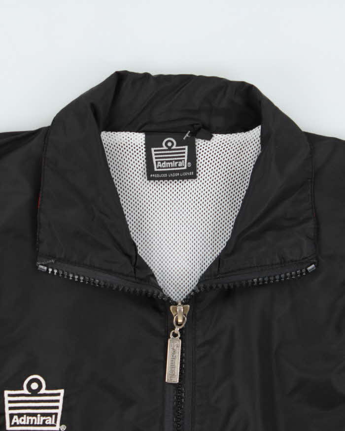 Vintage 1990s Admiral Embroidered Mesh Lined Windbreaker Jacket - M