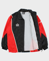 Vintage 1990s Admiral Embroidered Mesh Lined Windbreaker Jacket - M