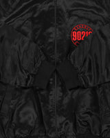 Vintage 1990 Beverley Hills 90210 Official TV Production Satin Made In USA Bomber Jacket - L