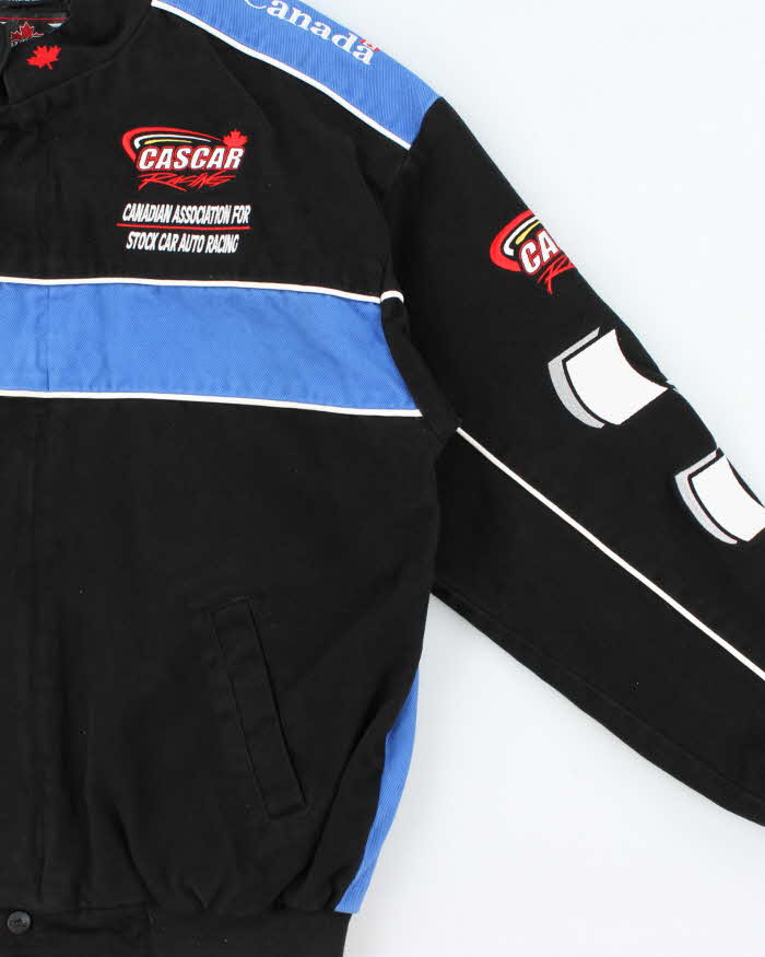 Vintage Y2K 00s Cascar Stock Racing Snap-On Choko Motorsports Bomber Jacket - S