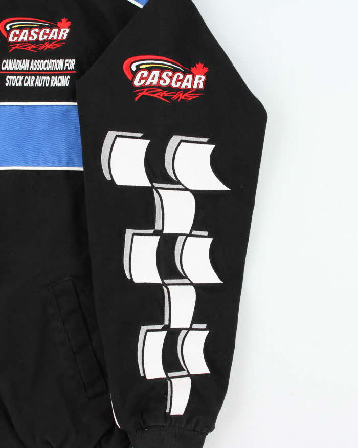 Vintage Y2K 00s Cascar Stock Racing Snap-On Choko Motorsports Bomber Jacket - S