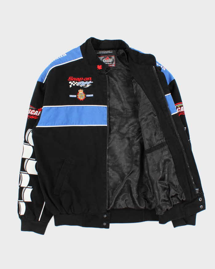 Vintage Y2K 00s Cascar Stock Racing Snap-On Choko Motorsports Bomber Jacket - S
