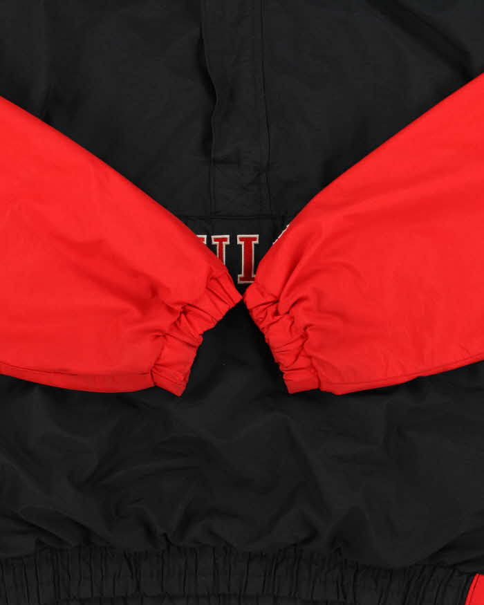 Vintage 1988 Starter Chicago Bulls NBA Half-Zip Pullover Shell Jacket - L