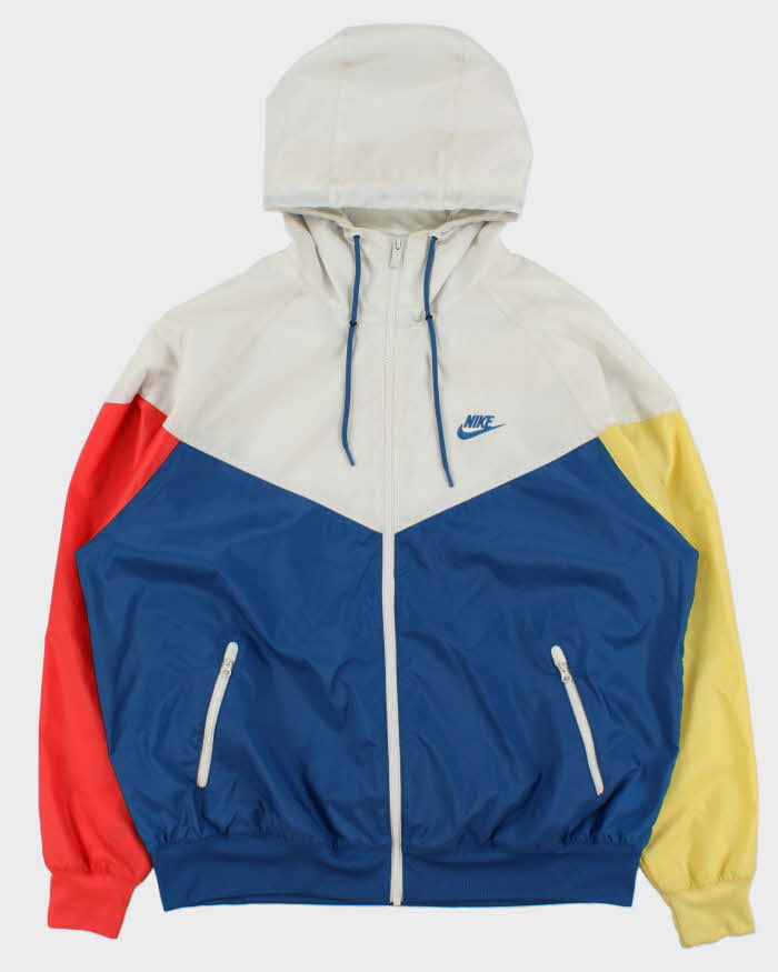 Nike Classic Colour Block Windrunner Shell Windbreaker Jacket - L