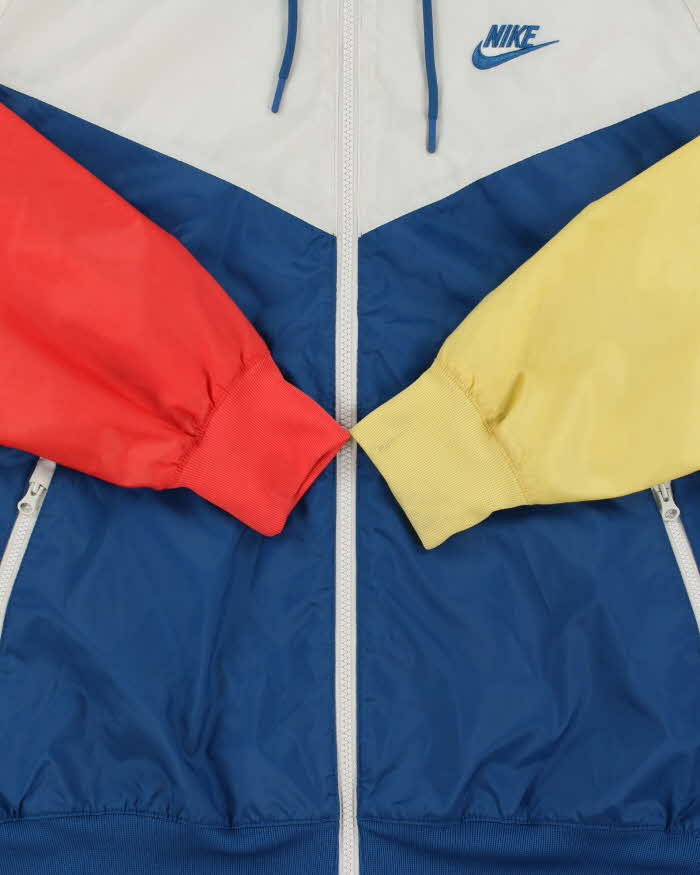 Nike Classic Colour Block Windrunner Shell Windbreaker Jacket - L
