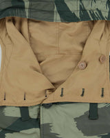 Vintage Armani Exchange Camo Khaki Reversible Soft Shell Windbreaker Jacket - L