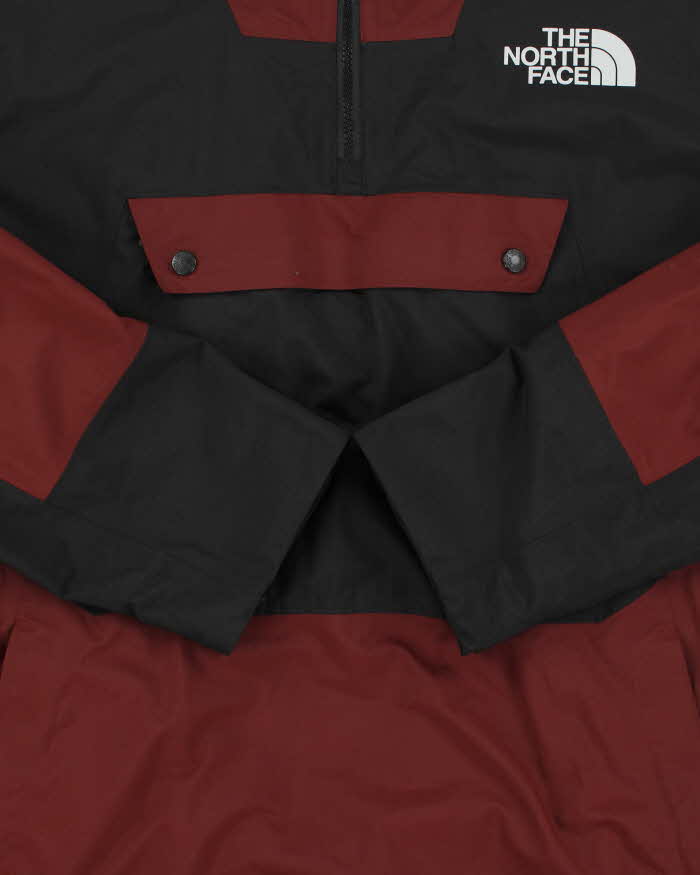 The North Face Silvani DryVent Sequoia/Black Quarter-Zip Pullover Snowboard Ski Jacket - L