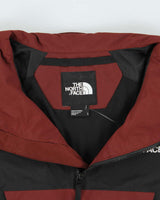 The North Face Silvani DryVent Sequoia/Black Quarter-Zip Pullover Snowboard Ski Jacket - L