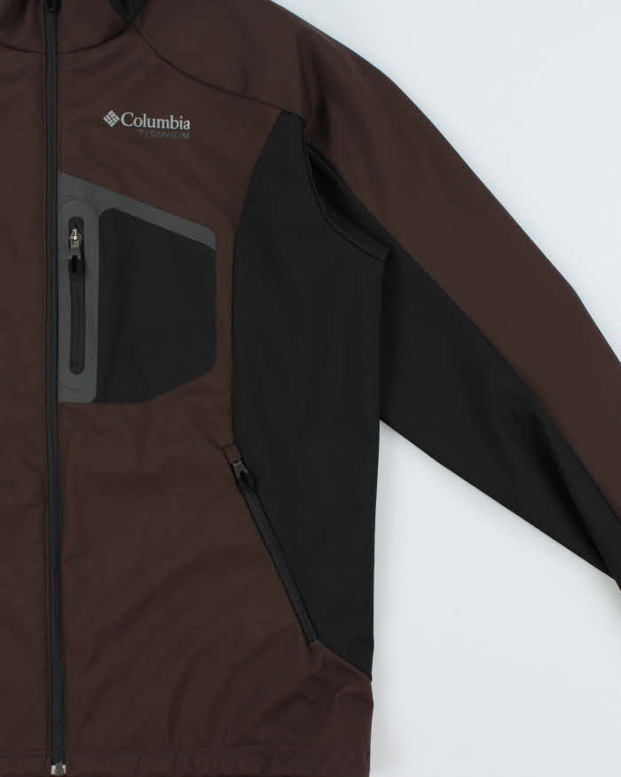 Vintage Columbia Titanium Soft Shell Interchange Technical Jacket - L