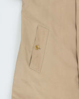 Vintage 1990s Burberry Wool Insulated Nova Check Lined Weatherproof Classic Mac - L