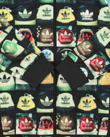 Vintage Adidas Originals Superstar Heel Print Bomber Track Jacket - XL