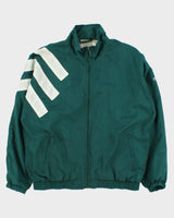 Vintage 1990s Adidas Three-Stripe Classic Shell Windbreaker Jacket - L