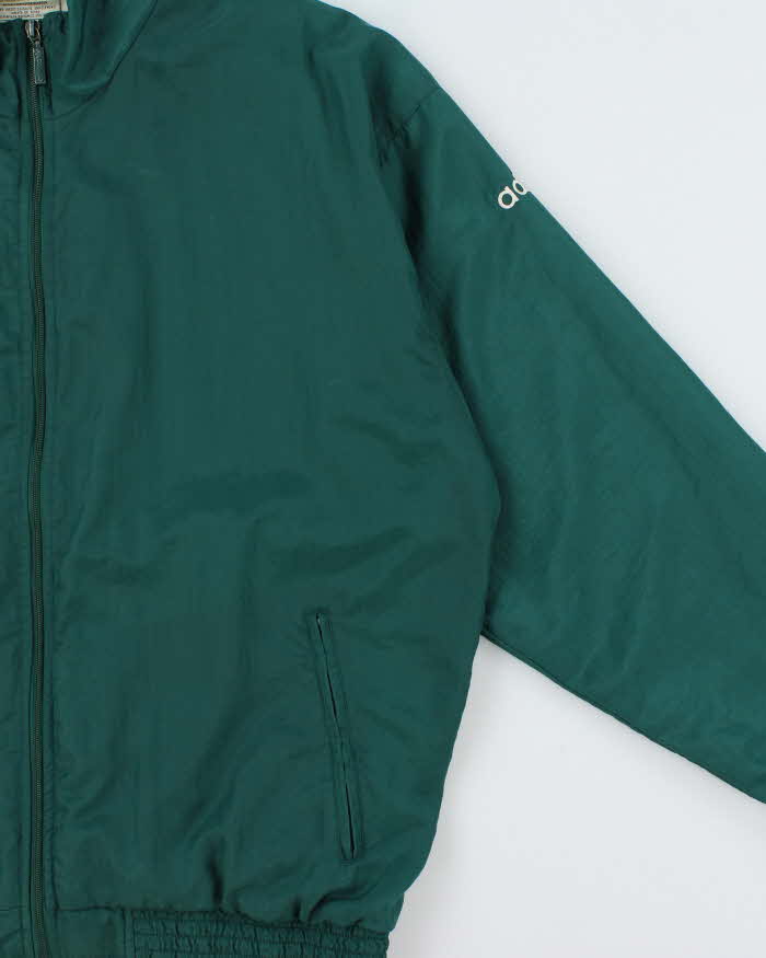 Vintage 1990s Adidas Three-Stripe Classic Shell Windbreaker Jacket - L