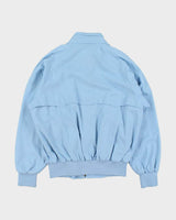 Vintage 1990s Knights Bridge Baby Blue Harrington Jacket - M