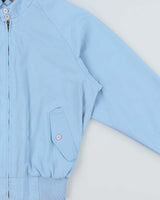 Vintage 1990s Knights Bridge Baby Blue Harrington Jacket - M