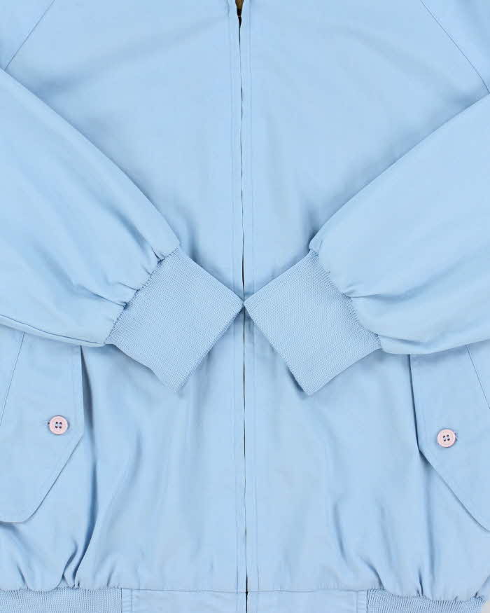 Vintage 1990s Knights Bridge Baby Blue Harrington Jacket - M