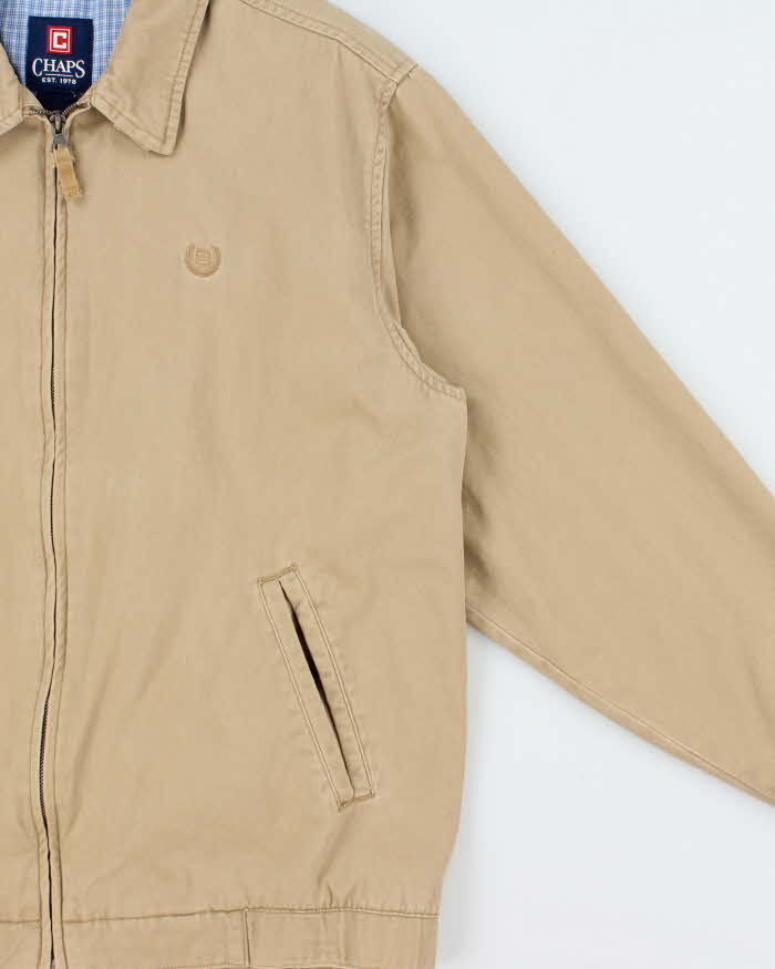 Vintage Y2K 00s Chaps Canvas Harrington Jacket - S