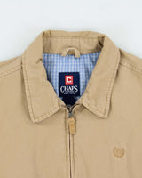 Vintage Y2K 00s Chaps Canvas Harrington Jacket - S