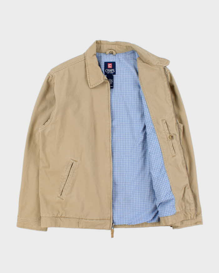 Vintage Y2K 00s Chaps Canvas Harrington Jacket - S