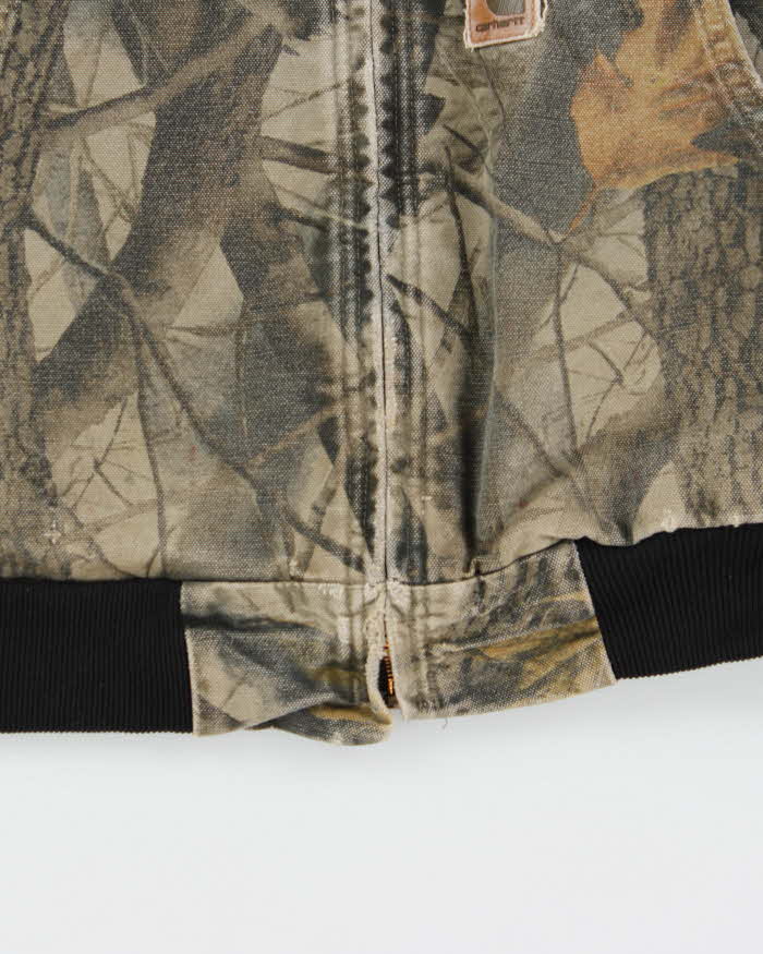 Vintage 2008 Y2K Carhartt J144 Active Made In USA Realtree Camo