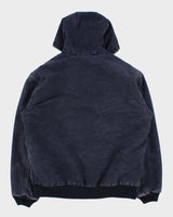 Vintage 2007 Y2K Carhartt J130 MDT Active Duck Canvas Quilt Lined Bomber Jacket - M