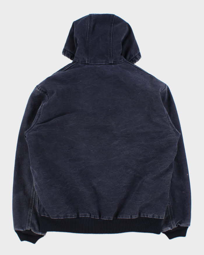 Vintage 2007 Y2K Carhartt J130 MDT Active Duck Canvas Quilt Lined Bomber Jacket - M