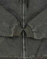Vintage 2002 Y2K Carhartt J130 Mos Active Duck Canvas Quilt Lined Bomber Jacket - L