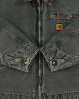 Vintage 2006 Y2K Carhartt J97 Mos Detroit Blanket Lined Duck Canvas Workwear Jacket - XL
