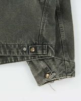 Vintage 2006 Y2K Carhartt J97 Mos Detroit Blanket Lined Duck Canvas Workwear Jacket - XL