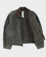 Vintage 2006 Y2K Carhartt J97 Mos Detroit Blanket Lined Duck Canvas Workwear Jacket - XL