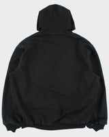 Vintage Y2K 00s Carhartt J130 BLK Active Mesh Lined Duck Canvas Bomber Jacket - XXL
