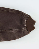 Vintage Carhartt J140 DKB Active Quilt Lined Washed Duck Canvas Bomber Jacket - XXXL