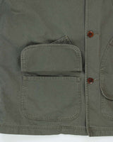 Vintage Y2K 00s L.L.Bean Khaki Duck Canvas Chore Jacket - XXL