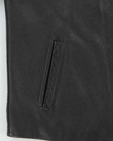 Vintage Y2K 00s Danier Pebbled Leather Zip-Up Jacket - M