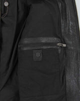 DSWT Vintage Y2K 00s Danier Calfskin Leather Cafe Racer Moto Jacket - XXL