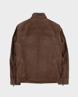 Vintage Y2K 00s Danier Thinsulate Lined Leather Cafe Racer Moto Jacket - XS